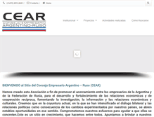 Tablet Screenshot of cear.org